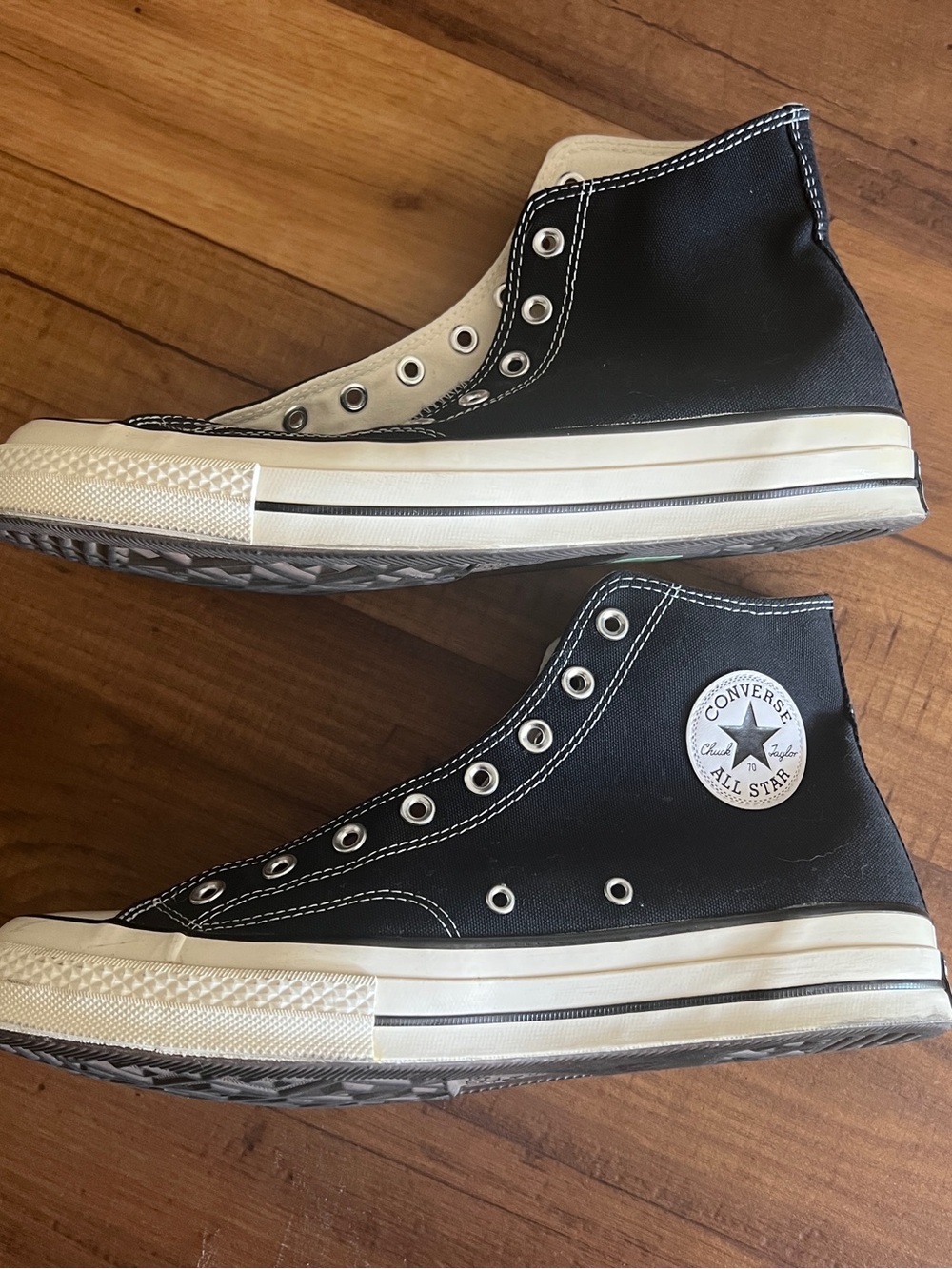 Converse Chuck  Taylor All Star 70 High Top Sneakers Men's 11.5  Black Canvas